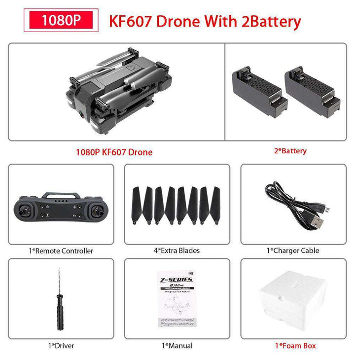 KF607 4K WIFI FPV RC Drone