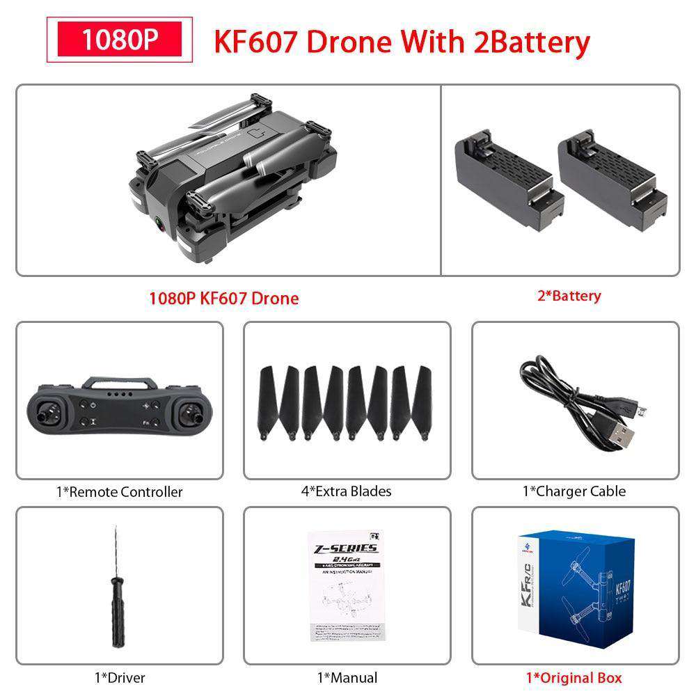 KF607 4K WIFI FPV RC Drone