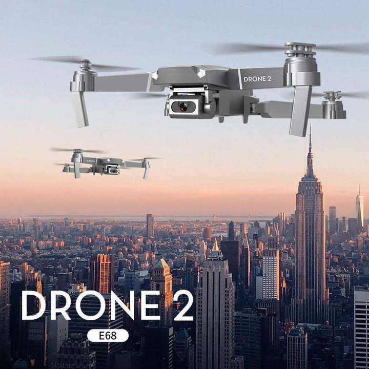 DRONE - 2 E68 4K WIFI FPV RC Drone